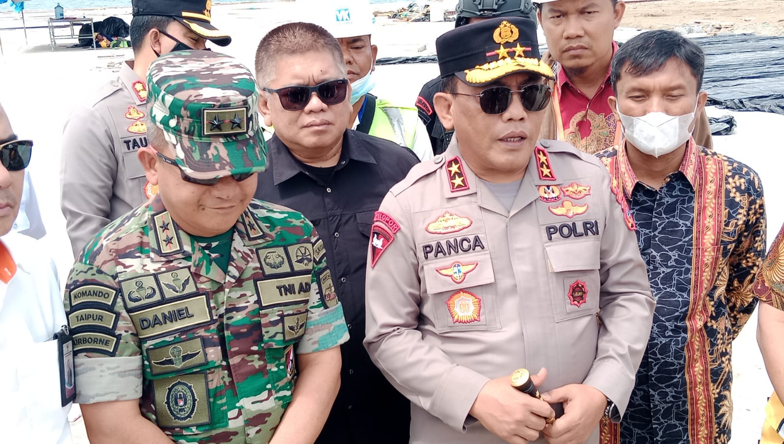 Kapolda Sumut dan Pangdam I/ BB Turun Meninjau Lokasi F1H20