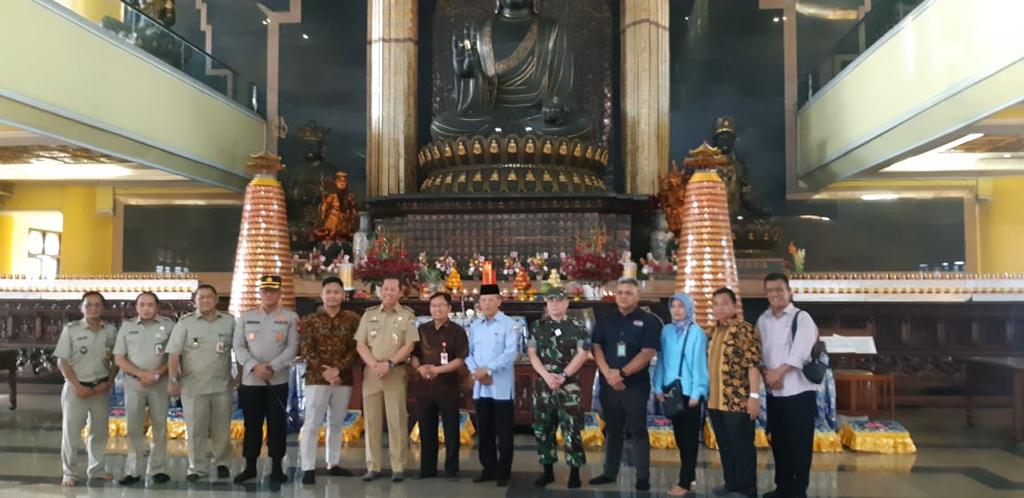 Dandim 0502/JU Bersama Forkompimko Jakarta Utara Pantau Pelaksanaan Imlek