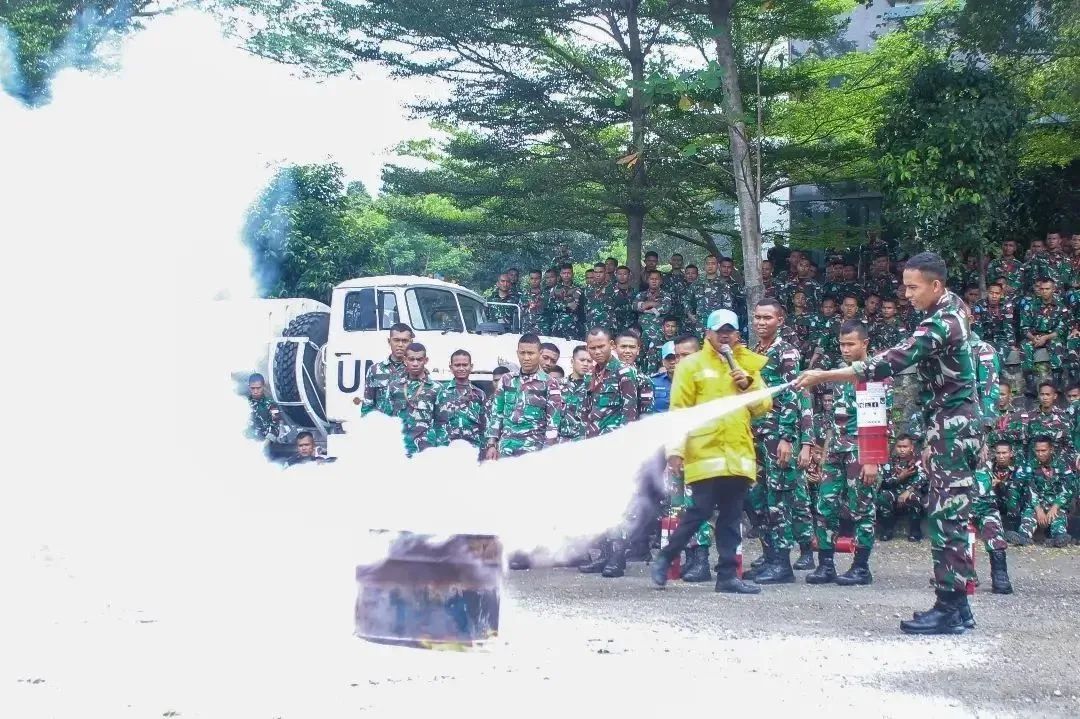 Latihan Penanggulangan Kebakaran, Satgas TNI Konga UNIFIL TA 2023