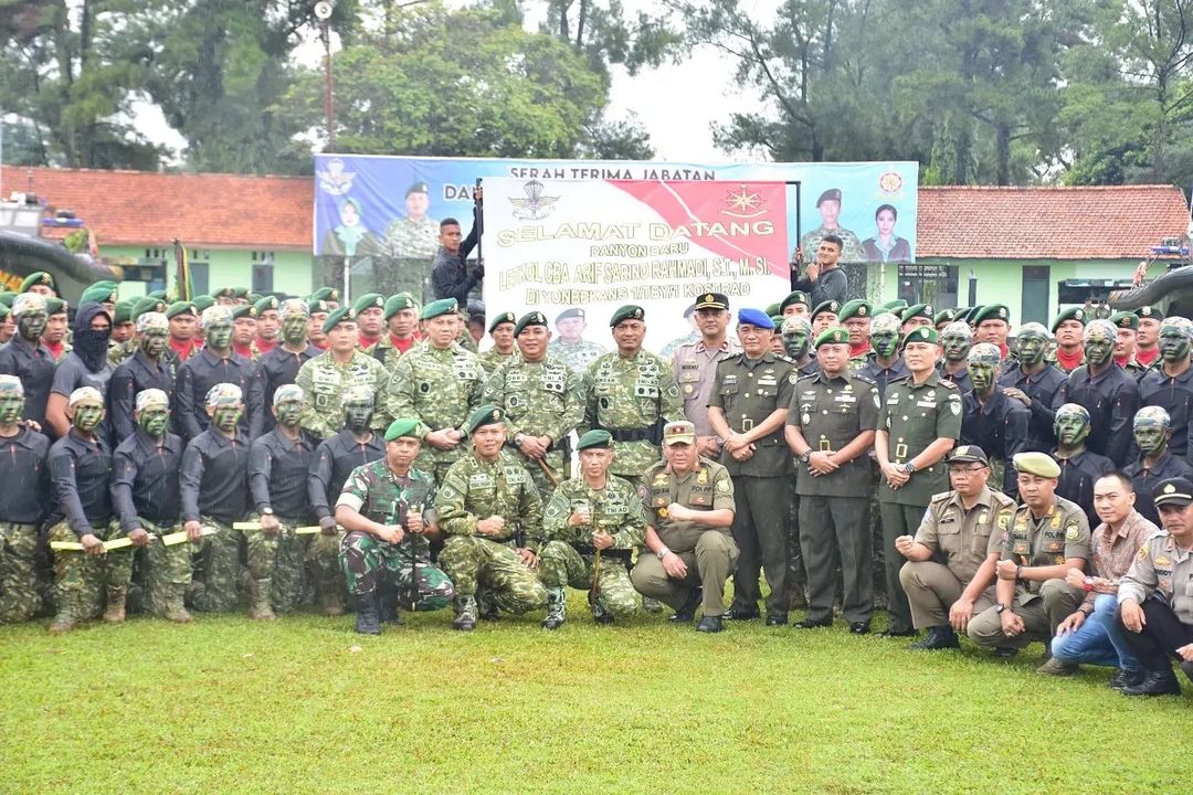 Letkol Cba Arif Sarino Rahmaddan Resmi Jabat Danyonbekang 1 Divif 1 Kostrad
