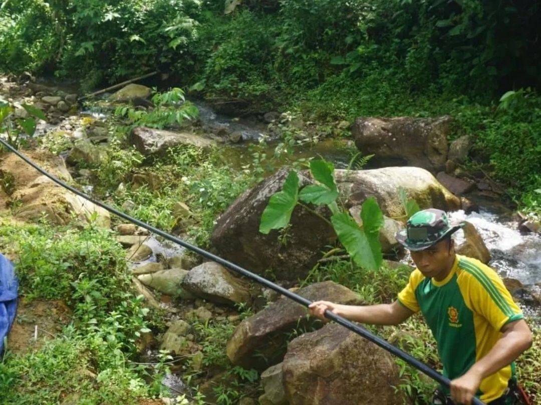 Program Air Bersih Untuk Rakyat, Prajurit Kostrad Baksos di Lebak Gedong