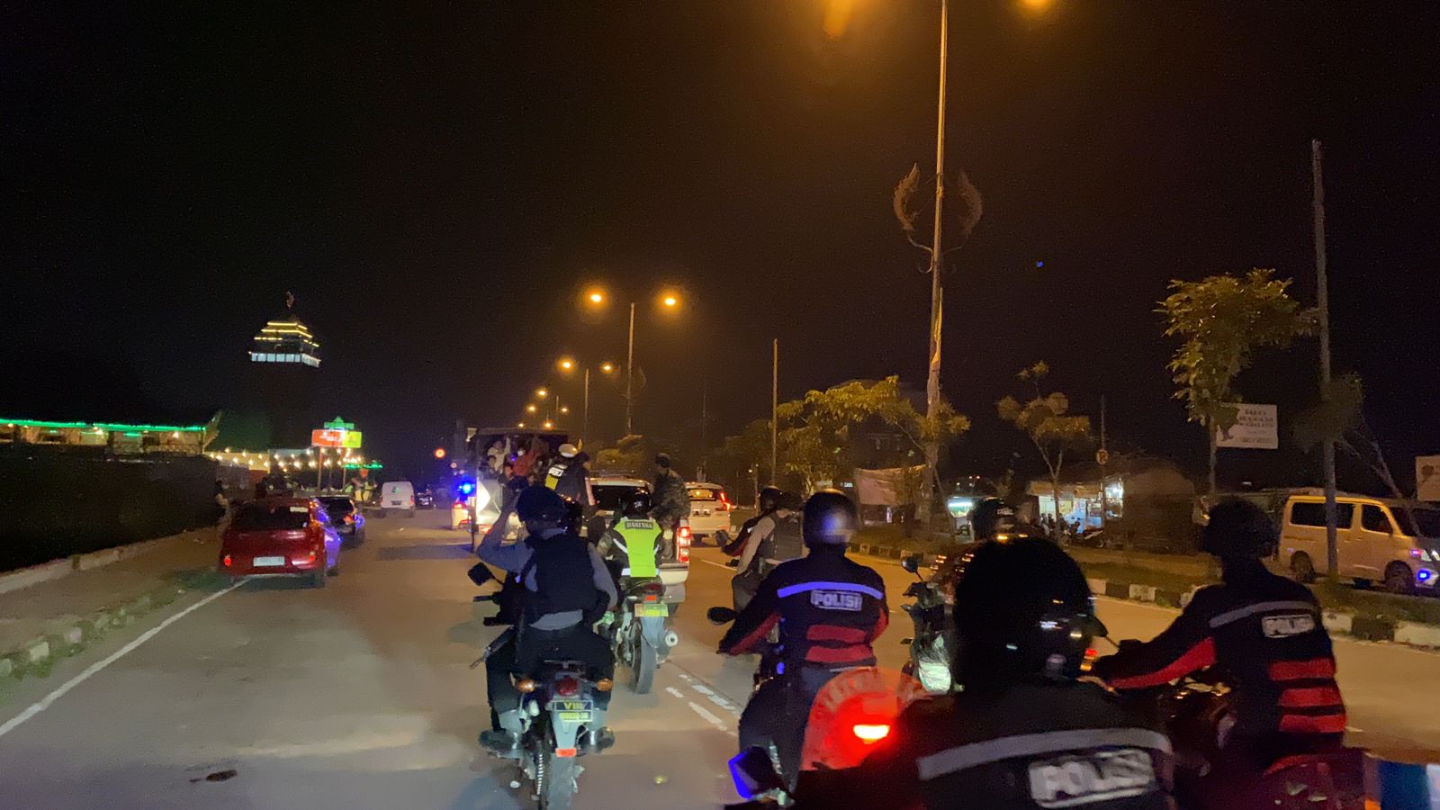 Ciptakan Kamtibmas, Kodim 0624/Kab. Bandung Gelar Patroli Gabungan
