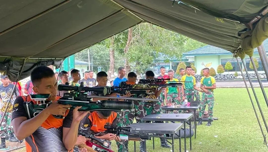 Wadahi dan Salurkan Hoby Untuk Raih Prestasi, Lomba Menembak Senapan Angin Yonif PR 433 Kostrad
