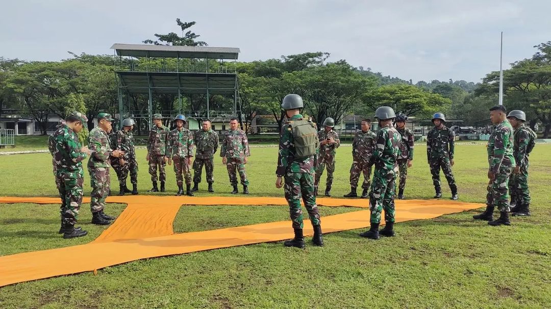 Sebagai Unsur Penting Pasukan Langit, Denpandutaikam Gelar Latihan Teknik Droping Zone Penerjunan