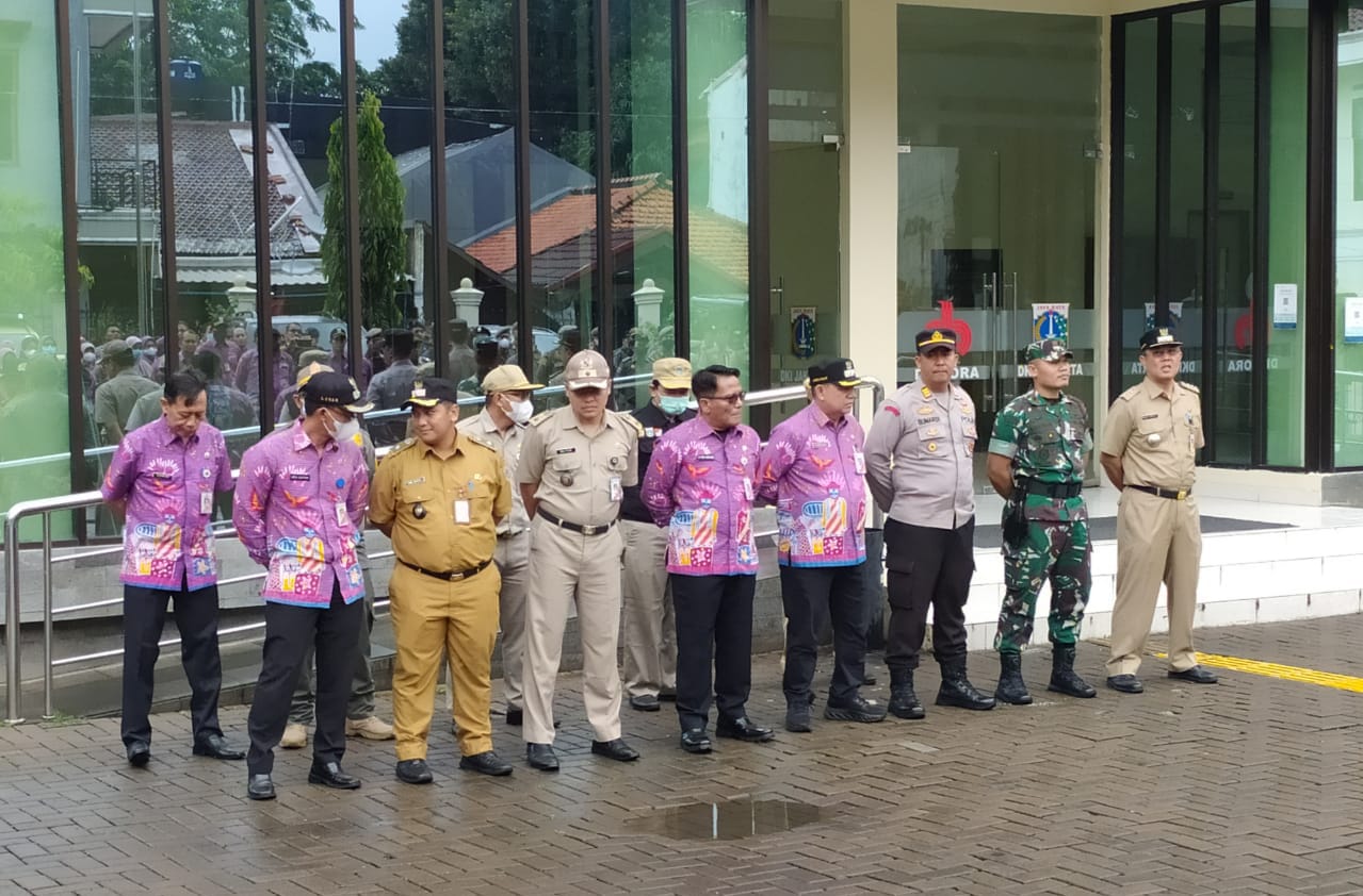 Antisipasi Bencana Banjir, Koramil 02/Matraman Gelar Apel Kesiapan Gulbencal