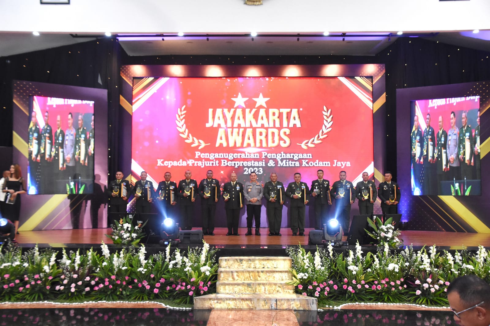 Jayakarta Awards, Penganugerahan Penghargaan Kepada Prajurit Berprestasi & Mitra Kodam Jaya 2023