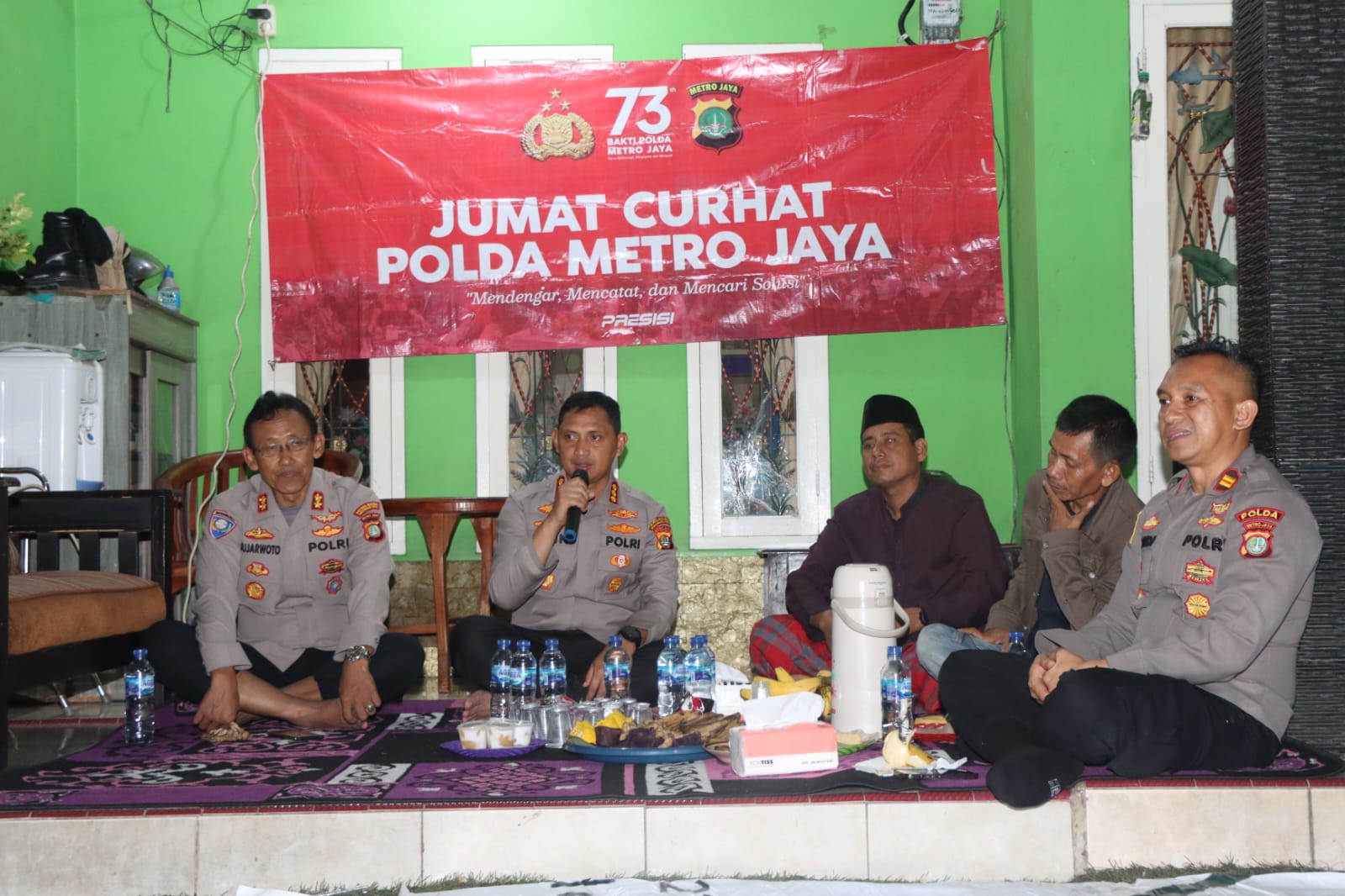 Curhat Warga Soal Isu Penculikan, Kapolres Metro Tangerang Kota Tekankan Pengawasan Anak dan Jangan Gunakan Barang Berharga