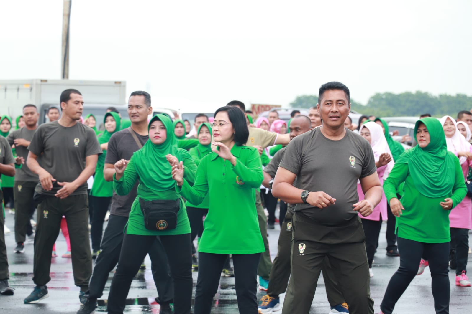 <em>Mens Sana In Corpore Sano</em> di Lahan Pertanian Terpadu Korem 051/Wkt (Taman Pancasila Korem 051)