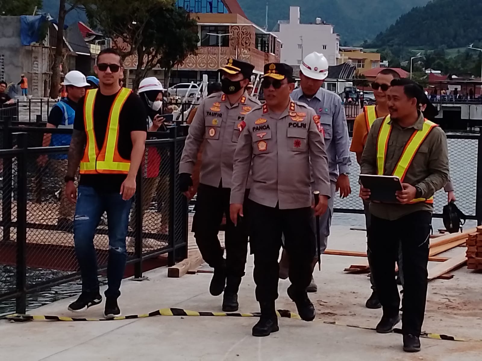 Kapolda Sumut Kembali Cek Persiapan Sarana dan Prasarana Pembangunan Venue F1H2O