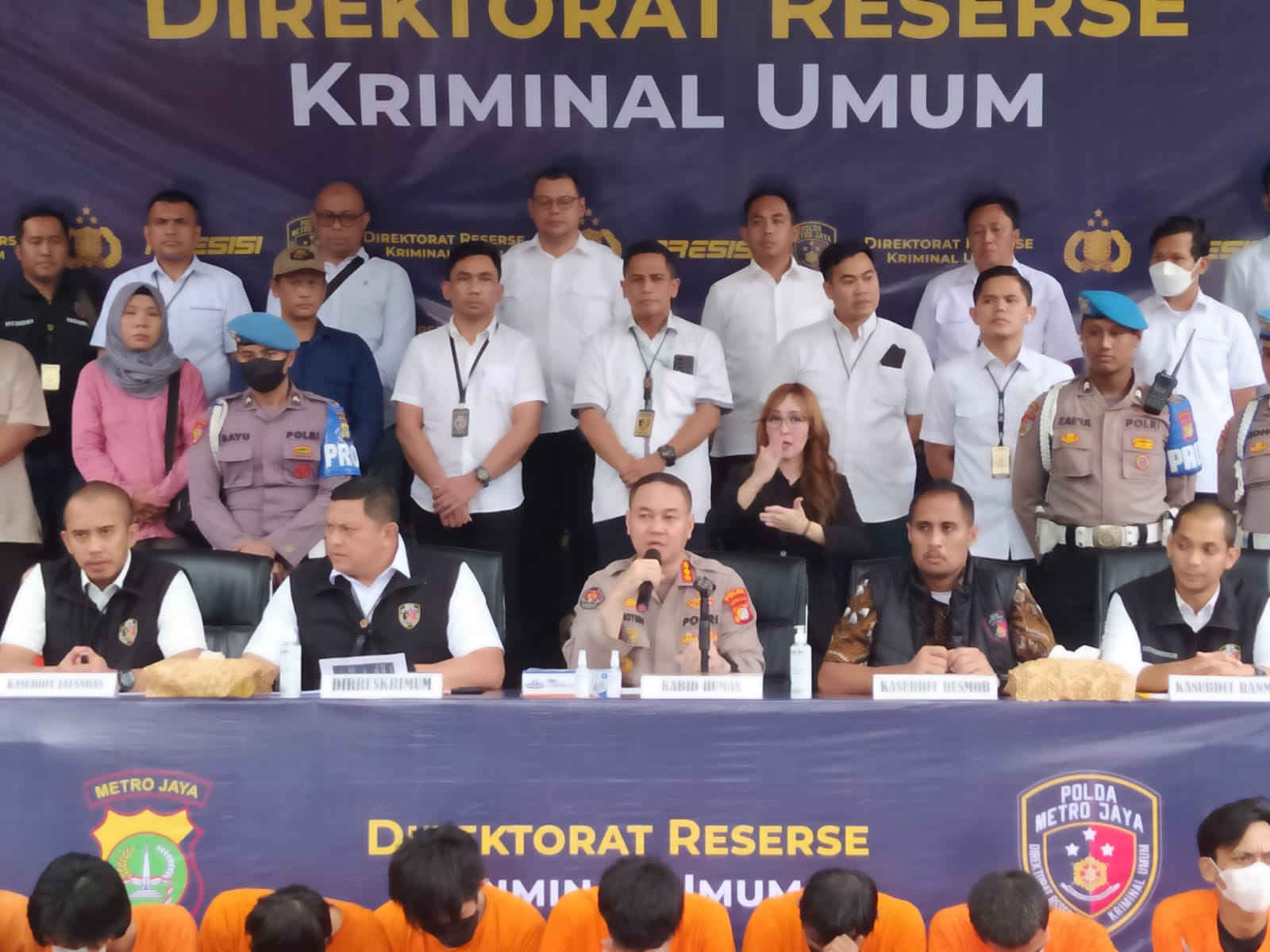 Ditreskrimum Polda Metro Jaya Gelar KRYD 30 Hari Tangkap 296 Tersangka