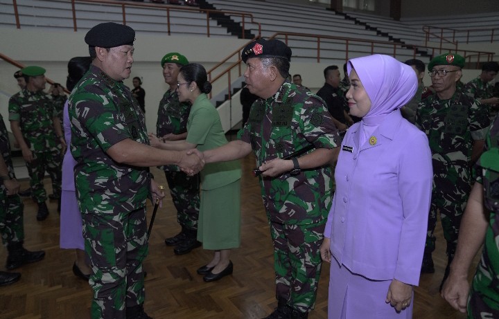 Panglima TNI Pimpin Upacara Korps Kenkat 107 Orang Pati TNI