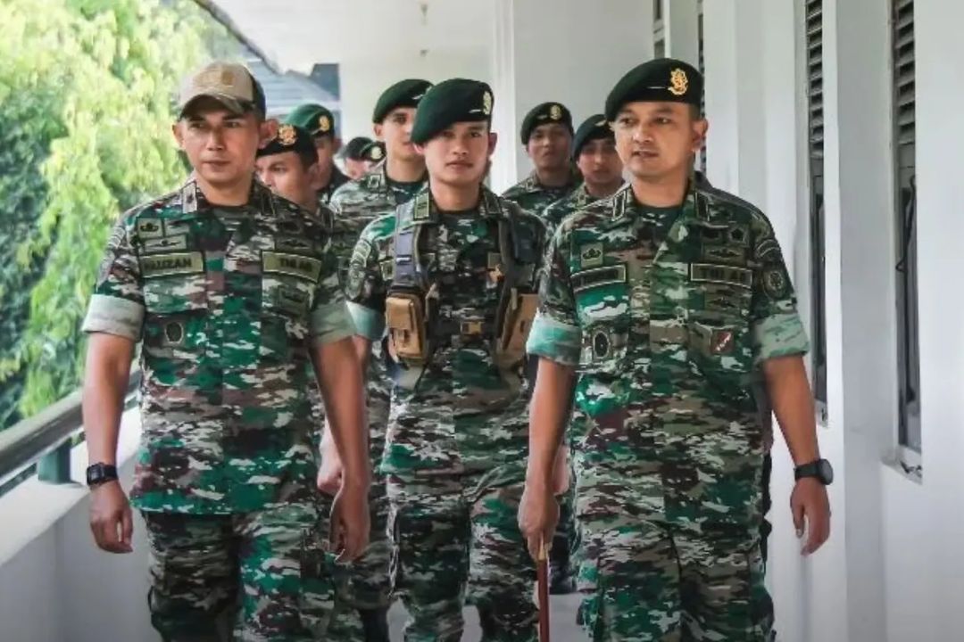 Moment Besar Sejarah Militer AD Perancis Dengan TNI AD, Latma Garuda Guerrier di Cilodong