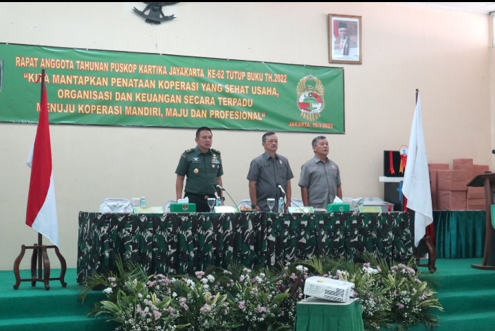 Pusat Koperasi Kartika Jayakarta Adakan Rapat Anggota Tahunan (RAT)