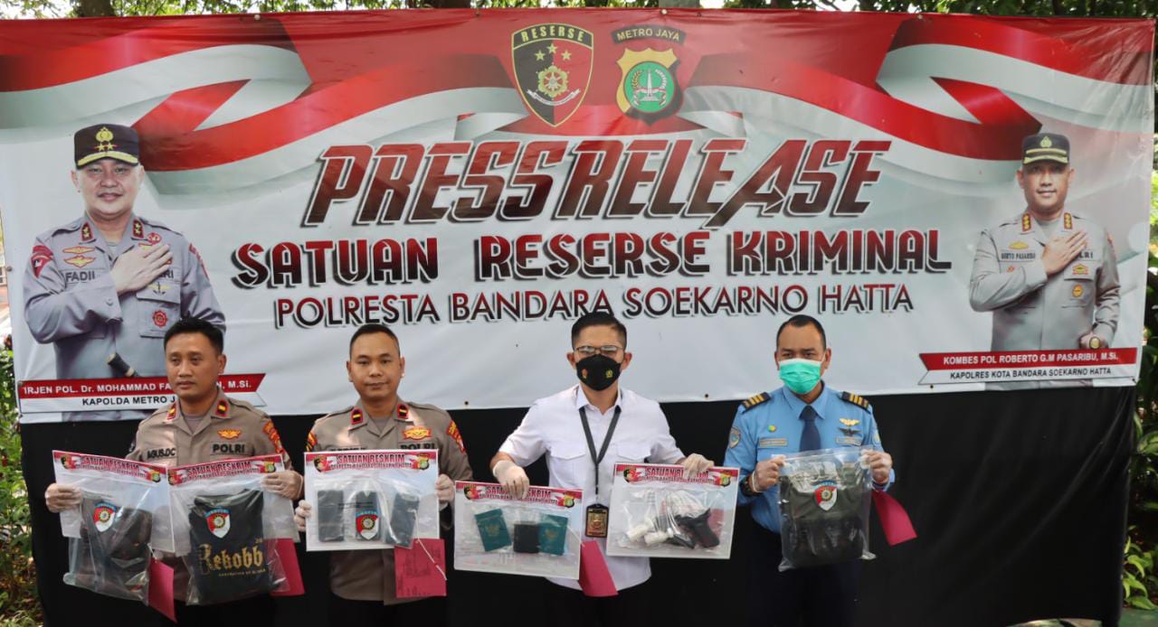 Polresta Bandara Soekarno Hatta Ungkap Pencurian & Pemerasan Calon Pekerja Migran