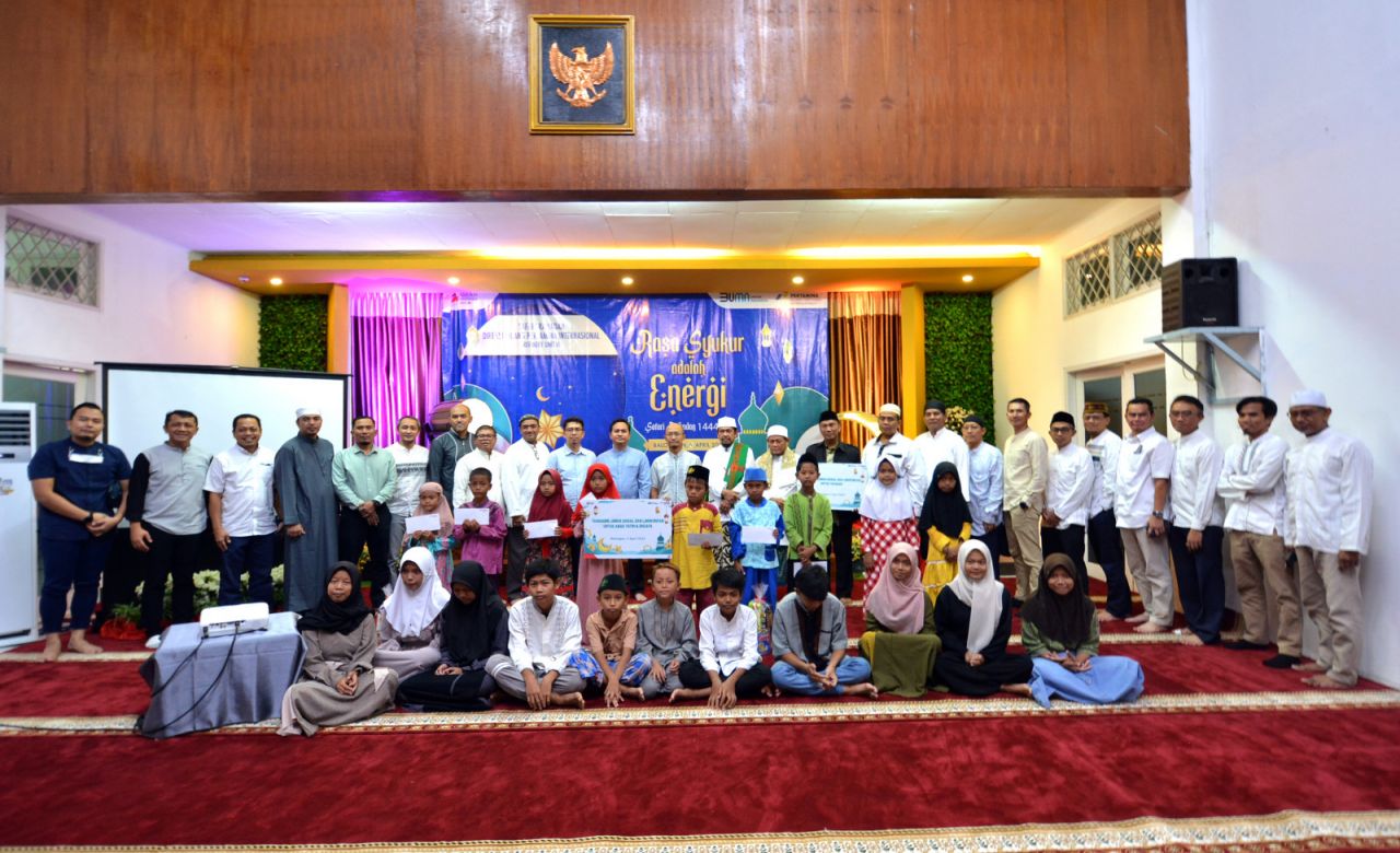 Berbagi Keceriaan, Pertamina RU VI Balongan Santuni 250 Anak Yatim