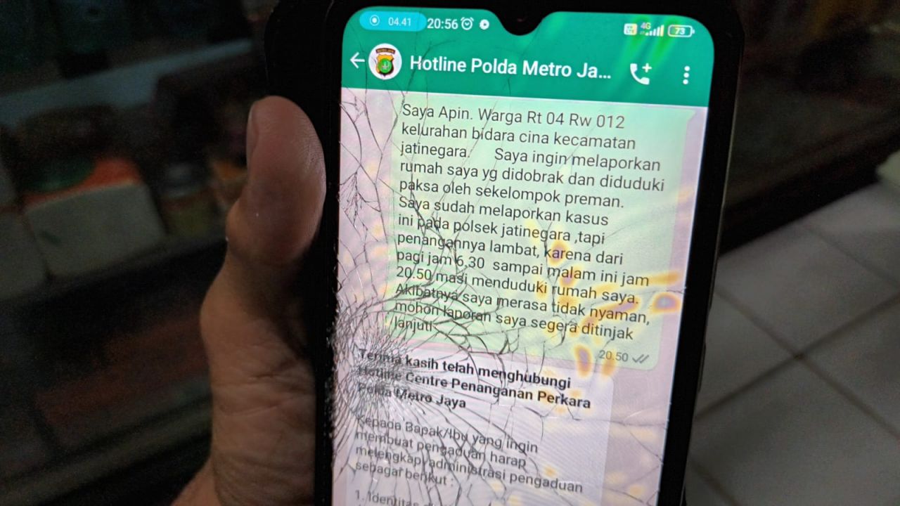 Kapolda Metro Jaya Inspektur Jenderal Karyoto Melalui Layanan Hotline Via WhatsApp Dengan Nomor 082177606060