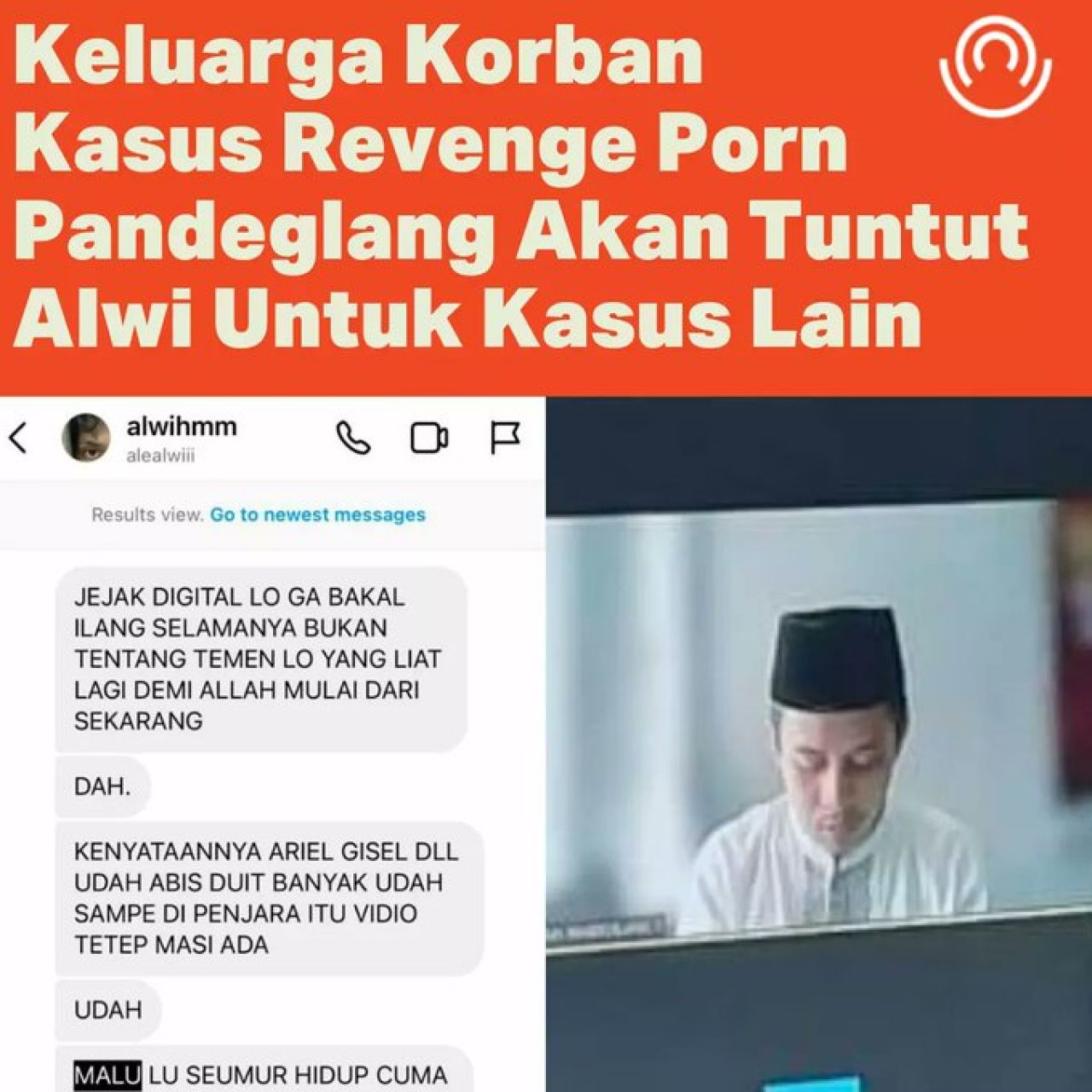 Guru Ponpes Al-Tsaqofah Ciganjur Mencari Keadilan Demi Adik Kandungnya Korban Pemerkosaan
