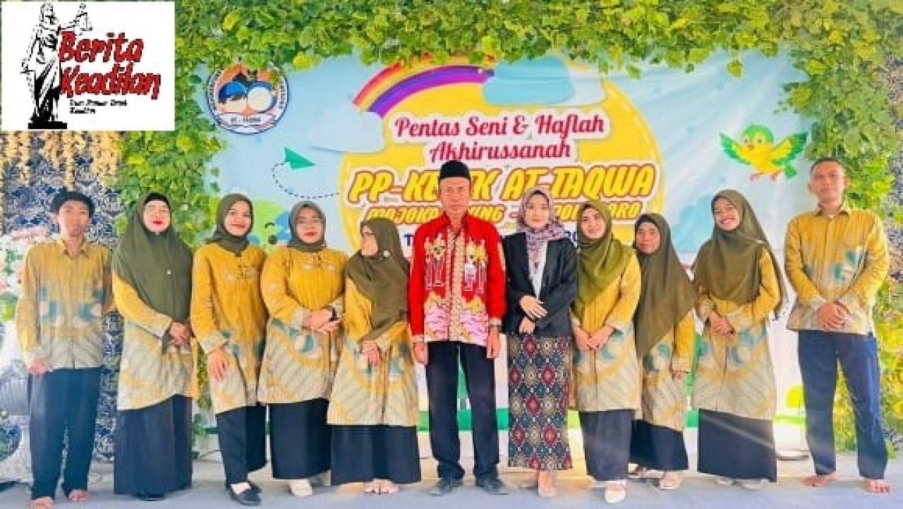 Sambut Kelulusan, PAUD At-Taqwa Mojokampung Bojonegoro Gelar Haflah Akhirussanah