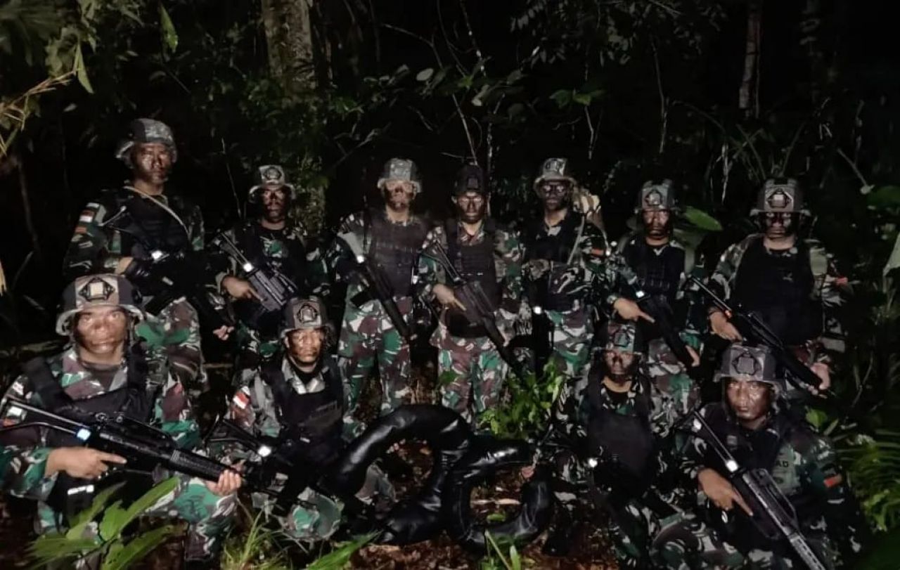Satgas Pamtas RI-PNG Yonif 132/BS Gagalkan Penyelundupan 20 Paket Ganja Seberat 8,254 Gram di Perbatasan Skow-Wutung