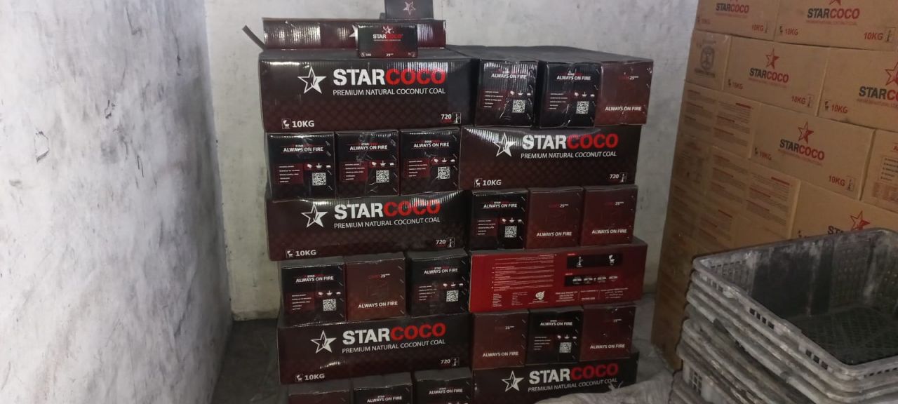 Briket Arang Berlebel STAR COCO Premiun Natural Coconut Coal