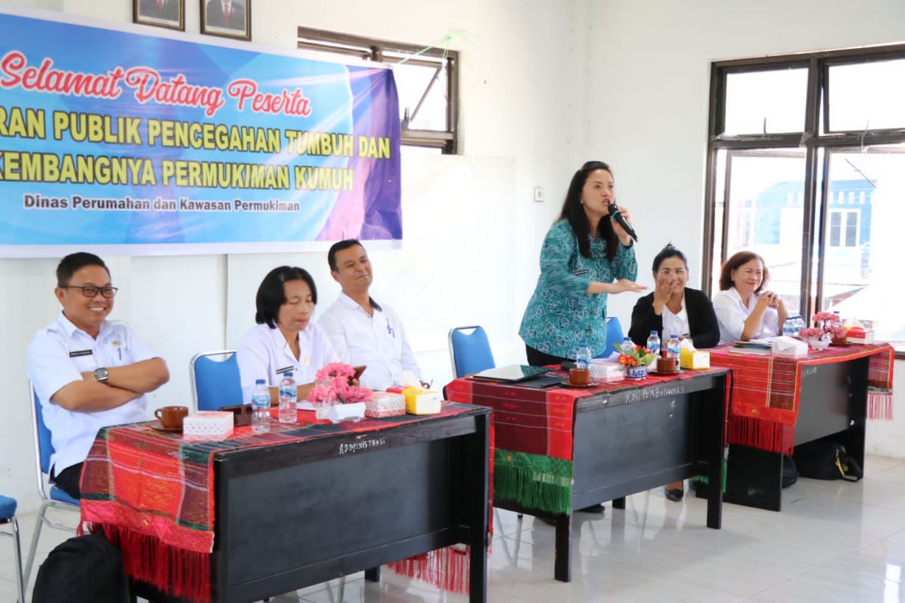 Ketua PKK Toba Ajak Warga Cegah Perkembangan Pemukiman Kumuh