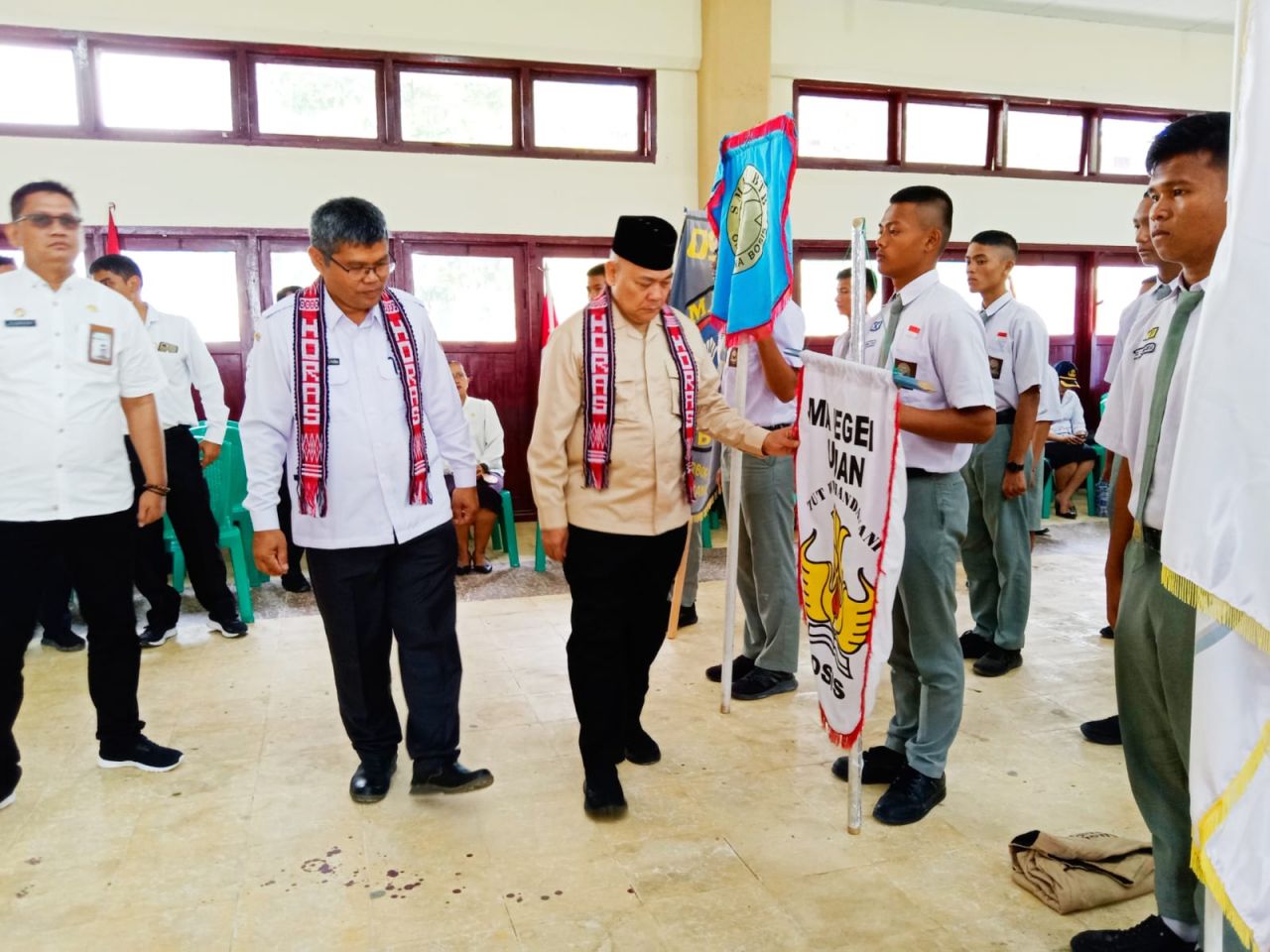 Pengukuhan Satuan Pendidikan Aman Bencana wilayah Cabang Disdik VIII Kabupaten Toba