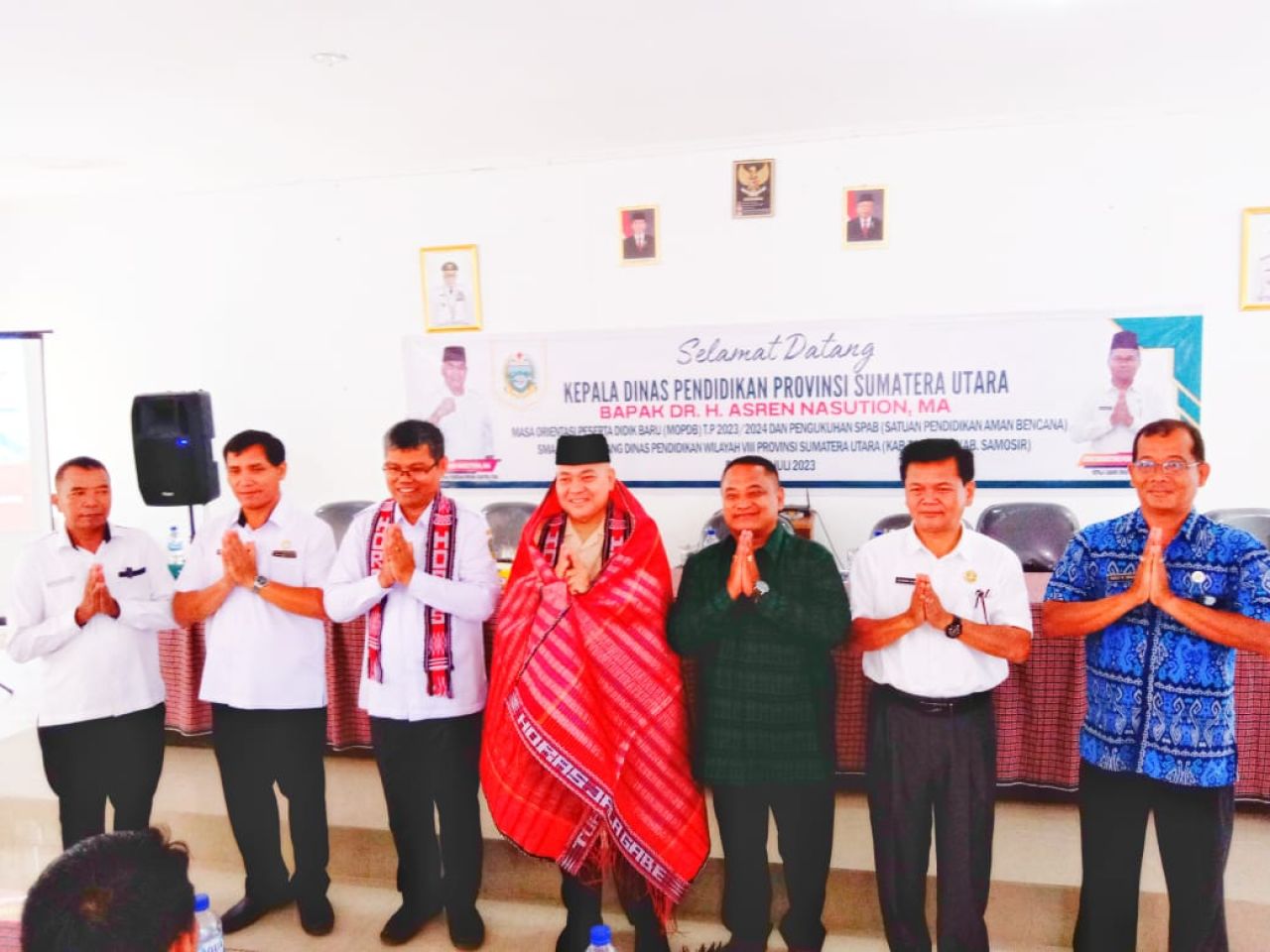 Kadis Pendidikan Provinsi Sumut Bangga dengan Generasi Muda Toba