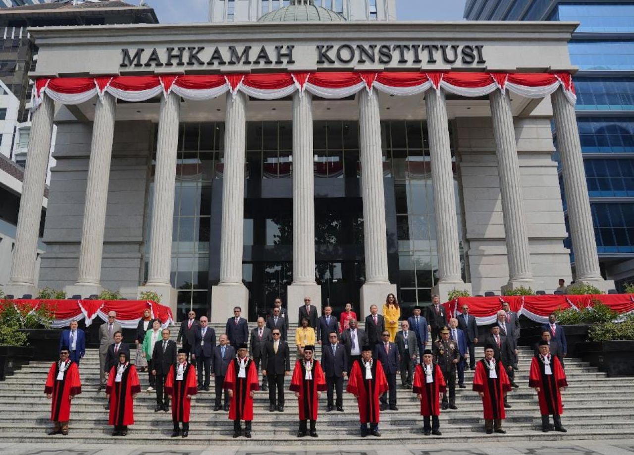 Kasum TNI Hadiri Peringatan HUT MK Ke-20 Mahkamah Konstitusi RI