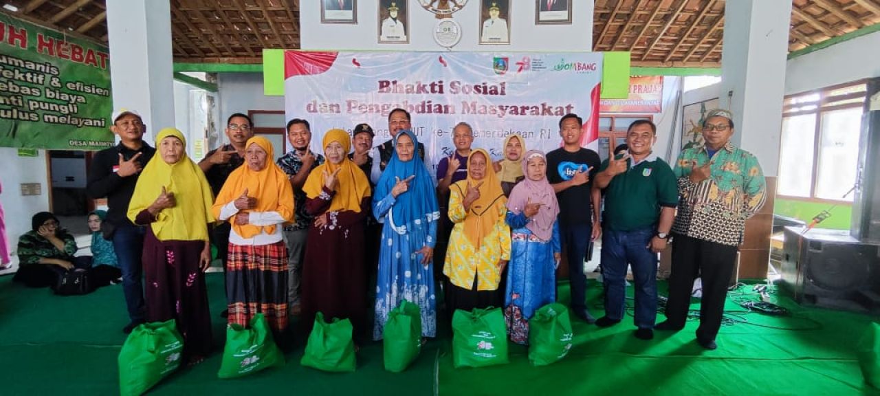 Menyambut HUT Ke 78 RI, PHBN Pemkab Jombang Gelar Baksos