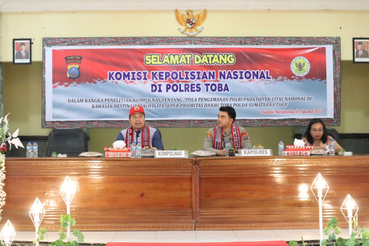 Kompolnas Apresiasi Pengamanan Obyek Vital di Kawasan DPSP Danau Toba