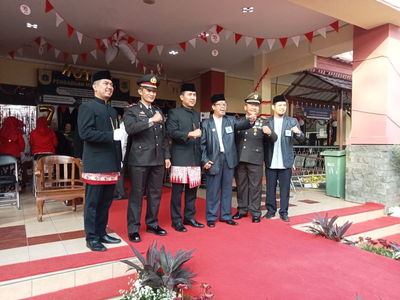Kemeriahan Upacara Peringatan HUT Kemerdekaan RI Ke-78 di Kecamatan Cakung