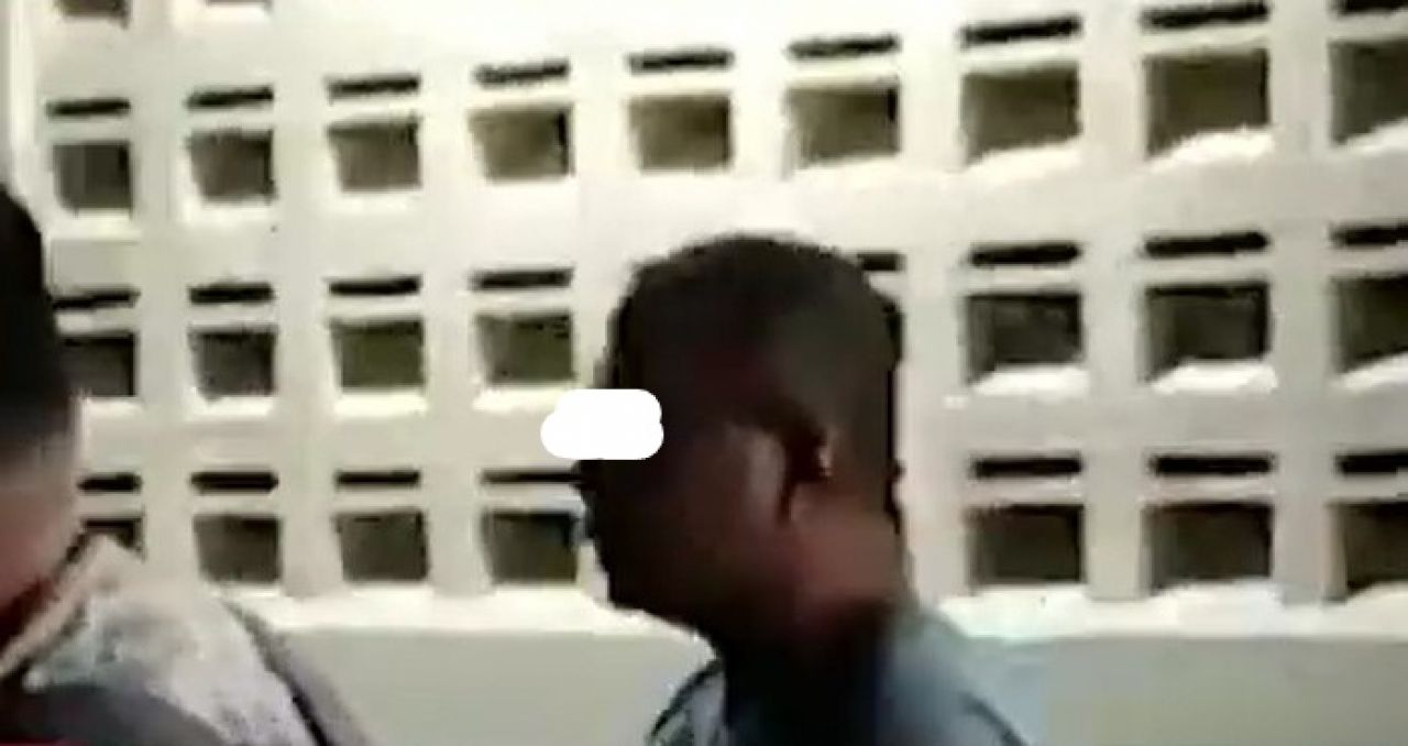 ARH sesaat meninggalkan Polrestabes Medan