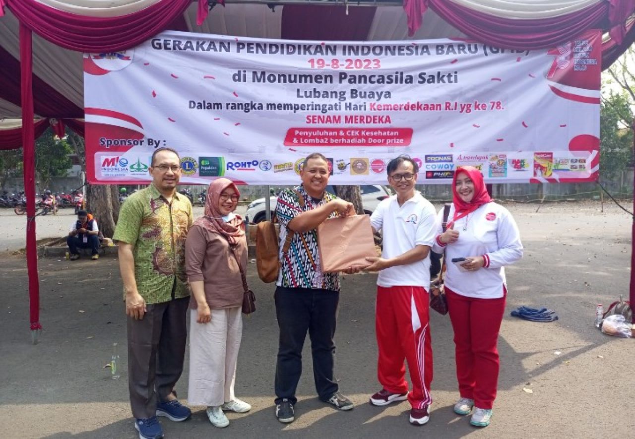 DPP GPIB Gelar Senam Merdeka dan Pemeriksaan Pap Smear Gratis, Sambut HUT Ke-78 Kemerdekaan RI