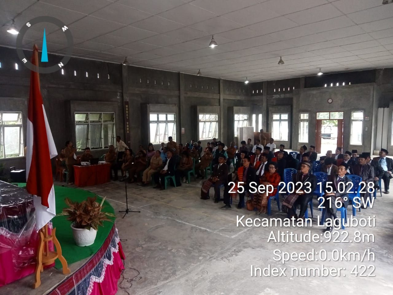 Kapolsek Laguboti Bersama Muspika Hadiri Deklarasi Damai Pilkades Serentak 2023 Se-Kecamatan Laguboti