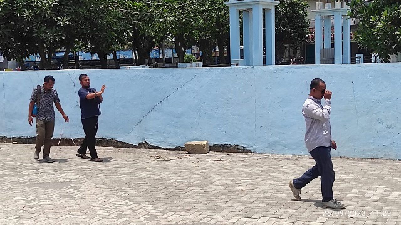 Diduga Ada Korupsi Pembangunan Gedung RPH -U Dari APBD 2022 Sebesar Rp 6 M, Kejari Lamongan Sidak Guna Puldata