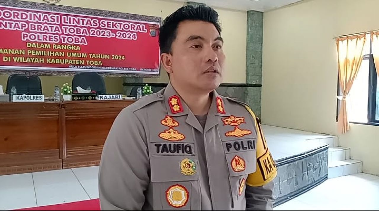 Kapolres Toba : Pemilu 2024 Harus Berjalan Damai dan Bahagia