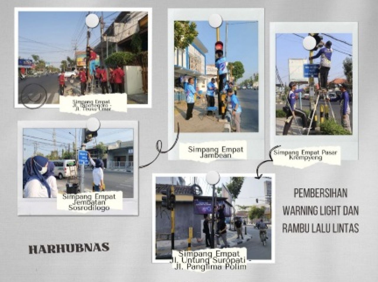 Peringati Hari Perhubungan, Dishub Bojonegoro Gelar Donor Darah dan Bersih-bersih Traffic Light