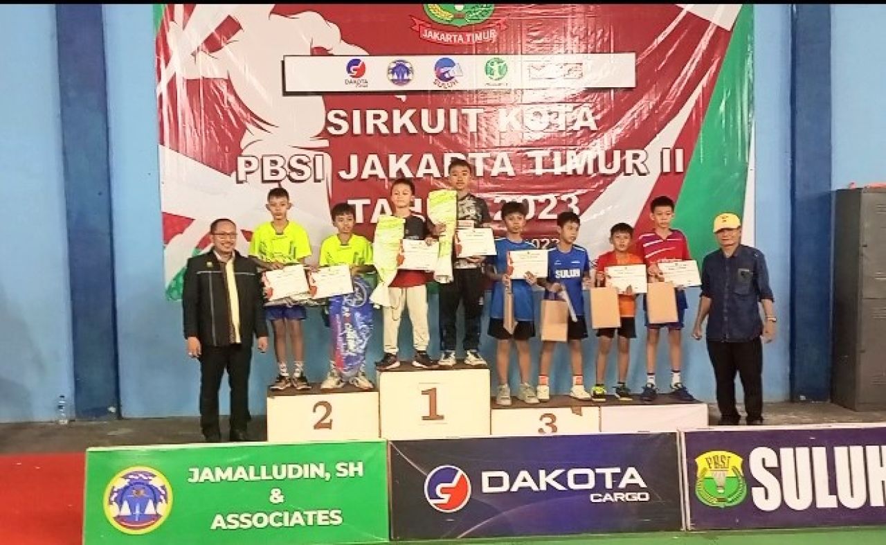 Turnamen Badminton Sirkuit Kota PBSI Jakarta Timur II Berlangsung Sukses