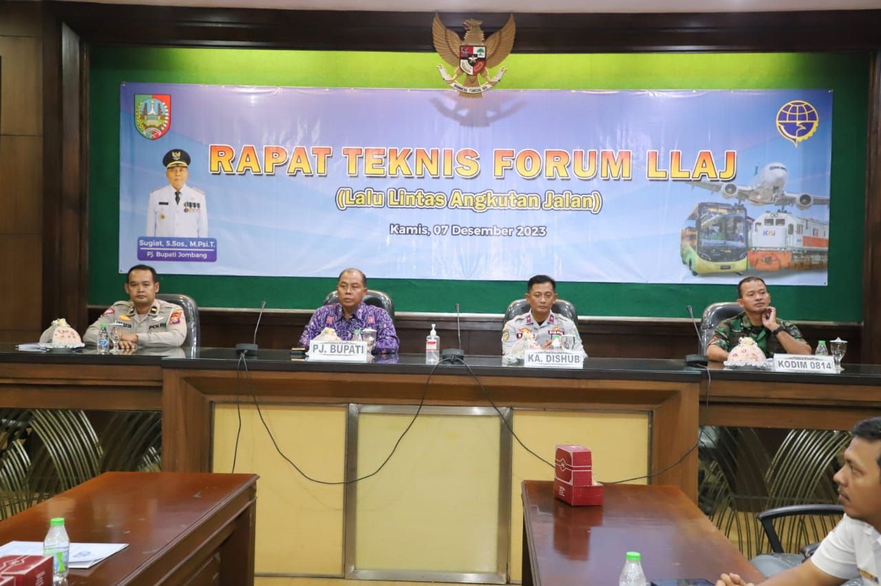 Forum LLAJ Kabupaten Jombang Siap Wujudkan Nasa Nataru Aman Kondusif dan Nyaman