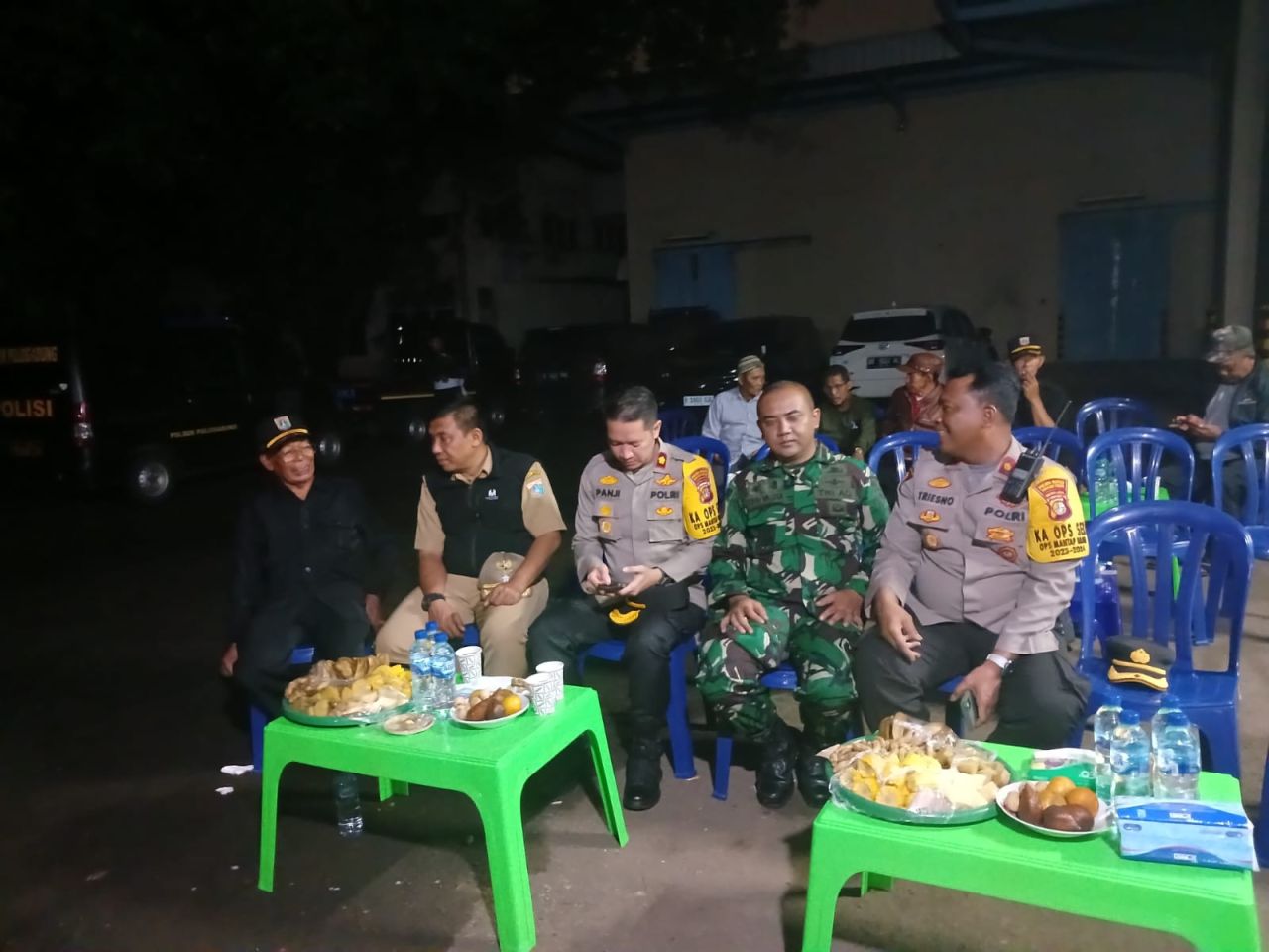 Jaga Kampung, Koramil 04/Pulogadung Bersama Polsek dan Tiga Pilar Gelar Apel Cipkon