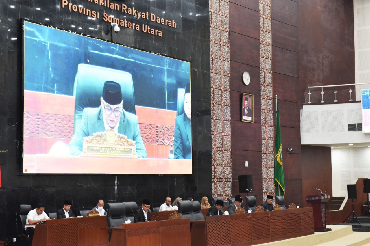 Asrena Danlantamal I Hadiri Rapat Paripurna Masa Persidangan II Tahun Sidang V 2023-2024