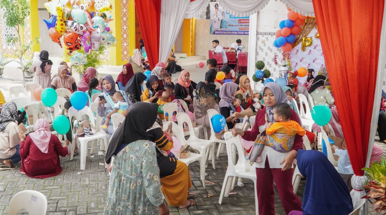 Pelaksanaan Sub Pin Polio di Lamongan Lampaui Target Pemerintah Pusat