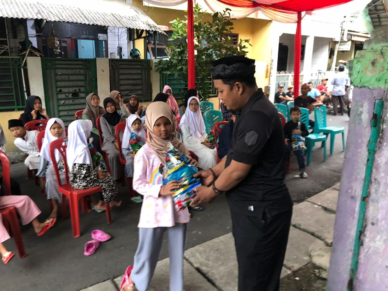 Ketua Panita Bukber Anak Yatim, Faresi Alfarobi: Alhamdulillah, Semoga yang Kami berikan Bermanfaat