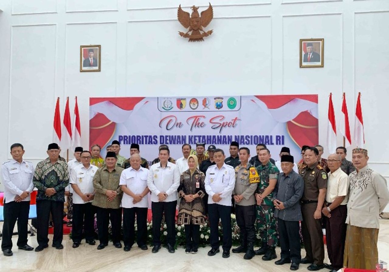 Setjen Dewan Ketahanan Nasional Kunjungan ke Bojonegoro, Wujudkan Stabilitas Keamanan Pasca Pemungutan Suara Pemilu