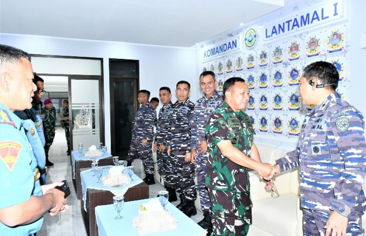 Danlantamal I Terima Kunjungan Danguskamla Koarmada I