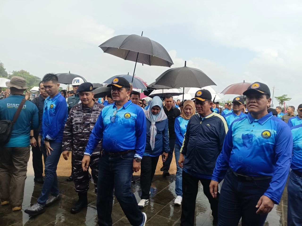 Rumkital Dr. Midiyato Suratani Dukung Bakti Kesehatan Dalam Event Kepri Navy Open Water Swimming Competition 2024