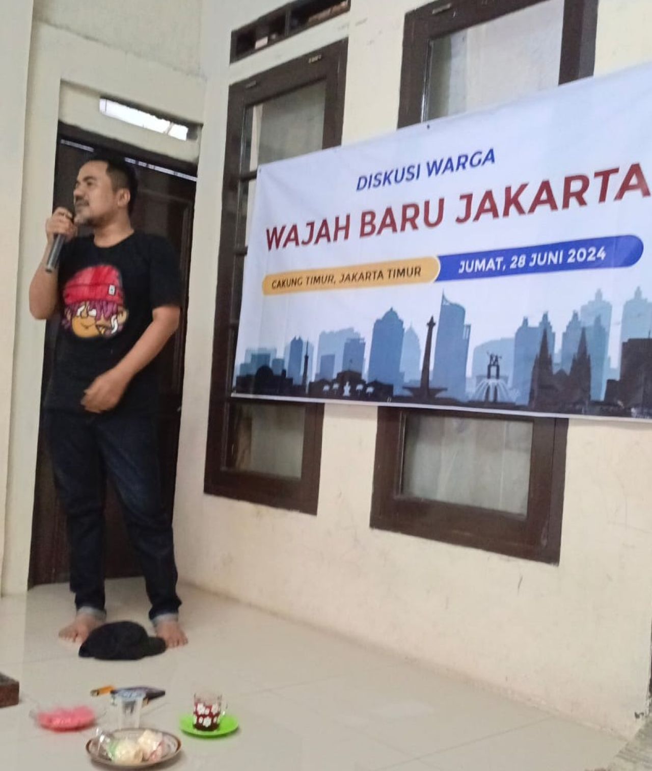 Warga Cakung Gelar Diskusi Wajah Baru Jakarta
