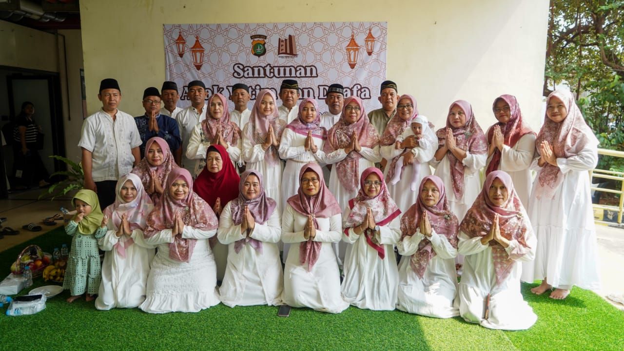 Berbagi Kebahagiaan, Keluarga Besar Rusun Promoter Polri Santuni Anak Yatim dan Dhuafa