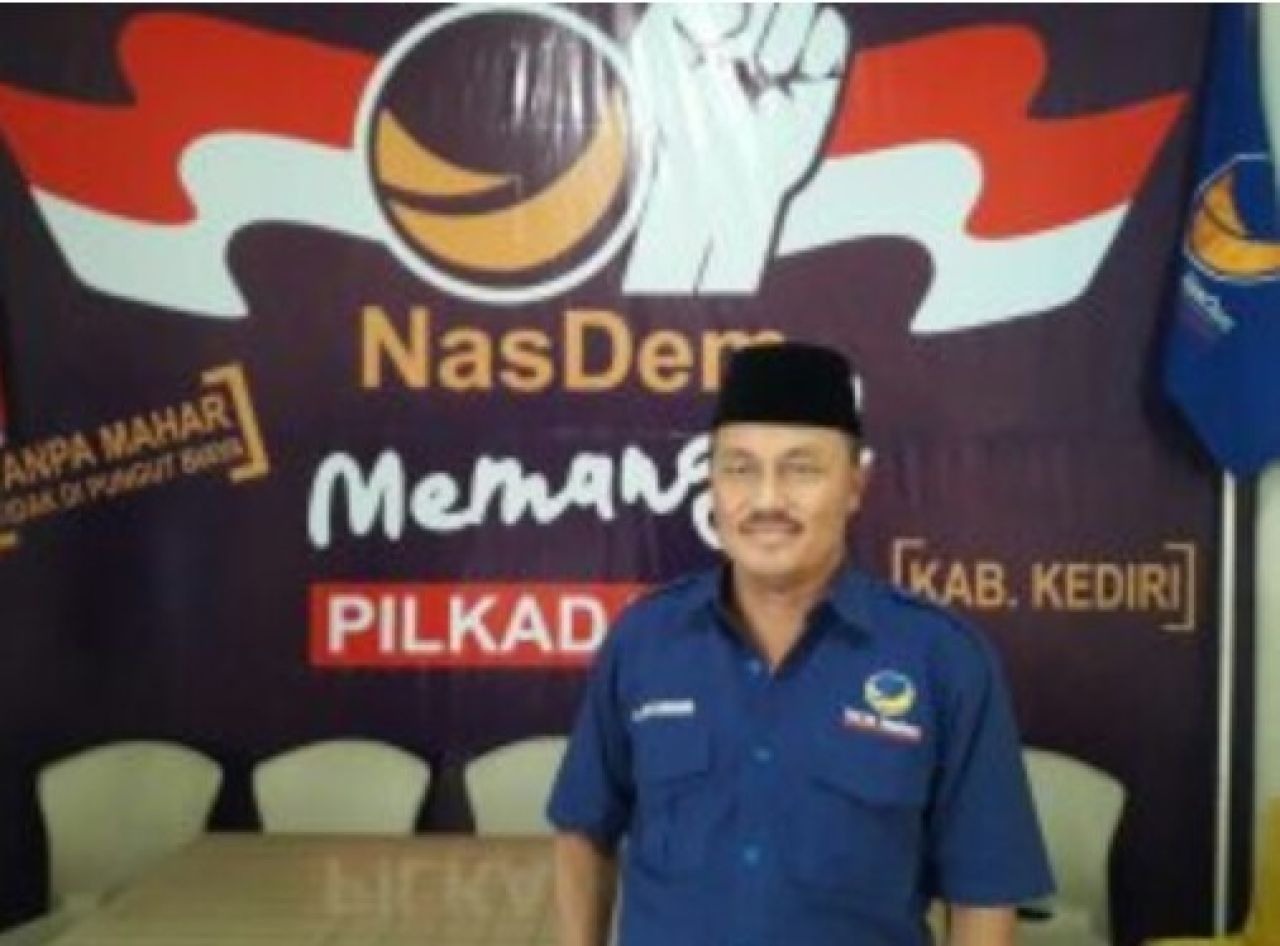 Ketua DPD Partai Nasdem Kabupaten Kediri Bantah Isu Pengalihan Dukungan Cabup