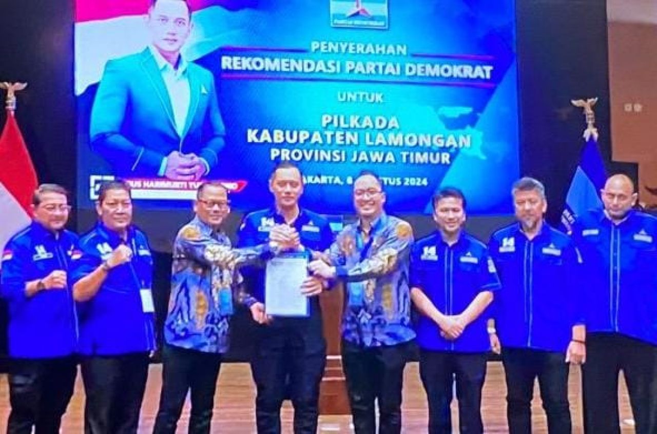 Partai Demokrat Resmi Pilih Abdul Ghofur Dibanding Yuhronur Efendi Untuk Maju Pilkada Lamongan 2024